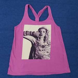 トップス Hysteric Glamour Tank top Hysteric Glamour Girl 84 Red Orange Camisole Tank top One