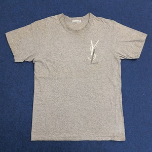 Vintage Yves Saint Laurent Fashion Brand T-shirt - Etsy Vintage Yves Saint Laurent Fashion Brand T-shirt - Etsy