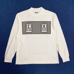 Vintage C.E. Japanisches Marken-Langarm-T-Shirt