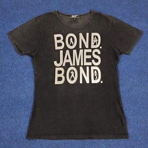 Maglietta vintage del film 007 di James Bond