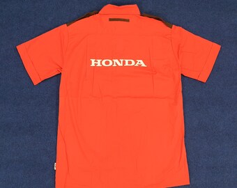 Vintage Y2K Lucky Strike Bar Racing Work Shirt Xsmall Honda Vintage Y2K Lucky Strike Bar Racing Work Shirt Xsmall Honda