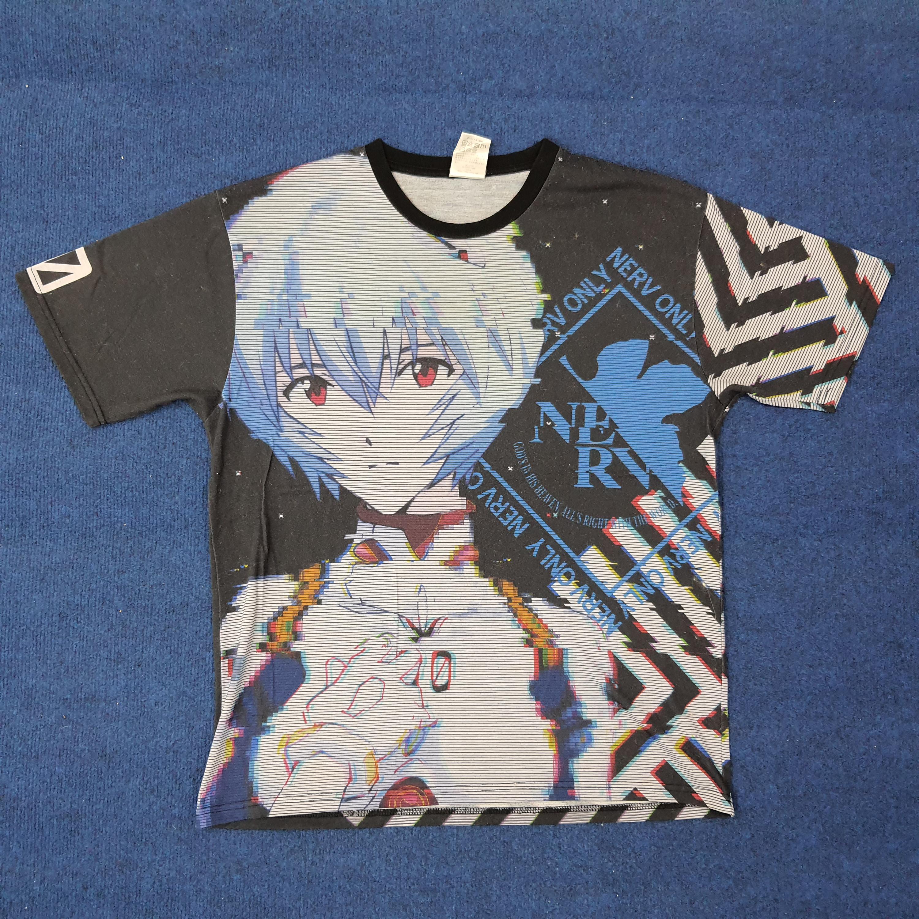 ヴィンテージ エヴァンゲリオン 綾波レイ 両面フルグラフィック T