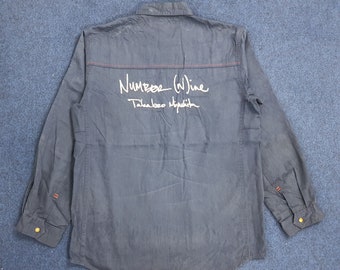 Chaqueta de marca japonesa con logotipo número nueve personalizado Kansai x