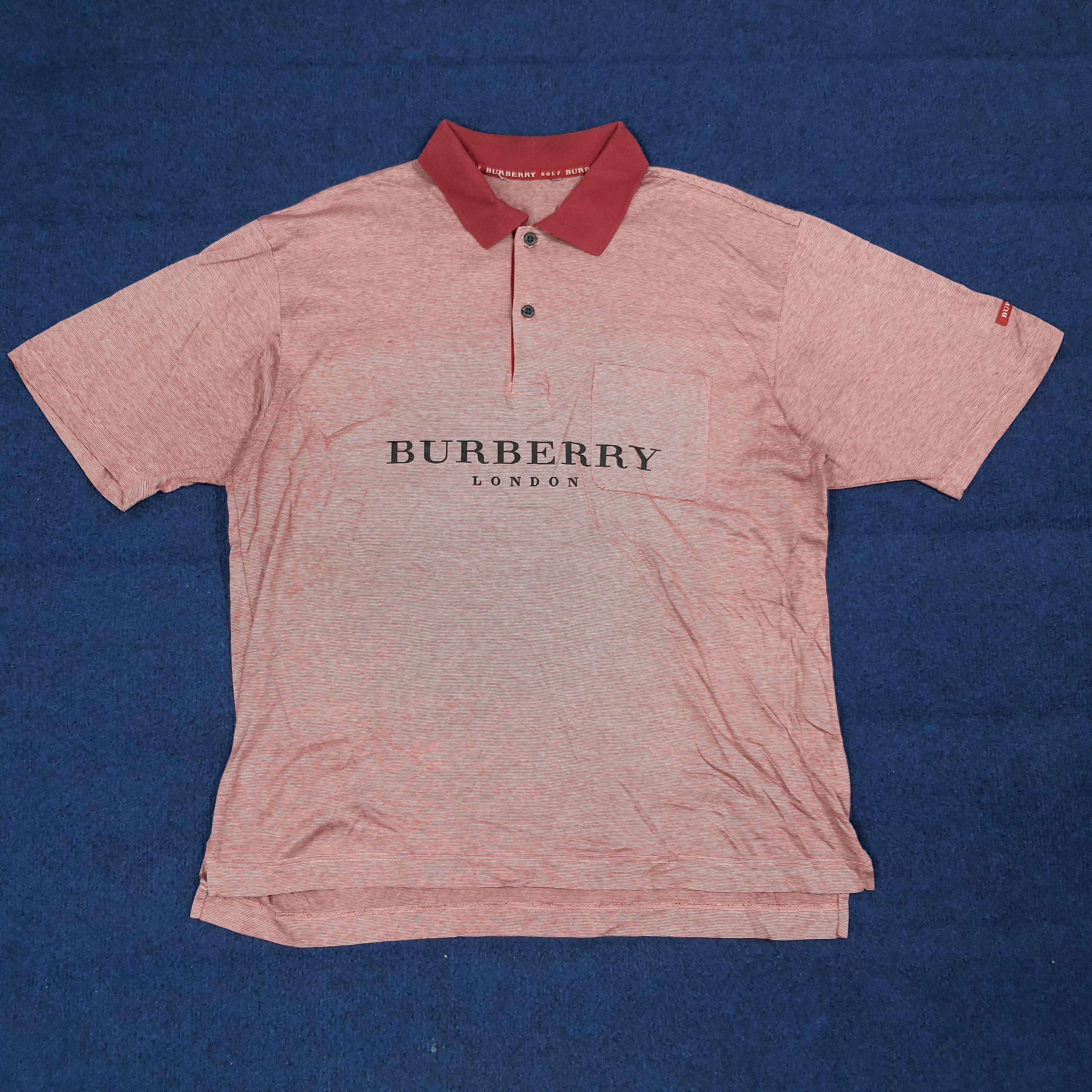 Burberry Golf Shirt - Etsy