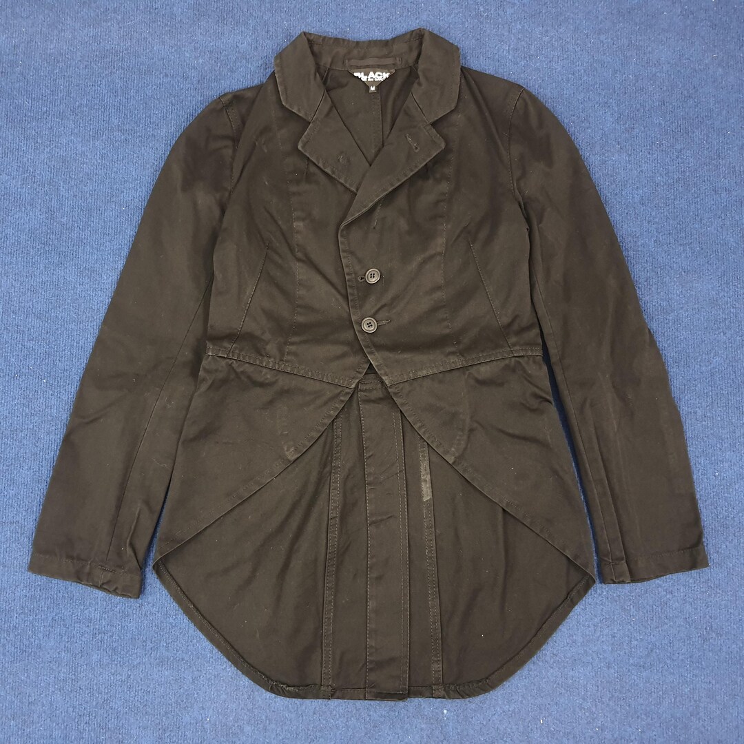 ヴィンテージ 希少comme des garçons 燕尾服ジャケットBLACK USED】BLACK COMME des GARCONS(ブラック コムデギャルソン)燕尾