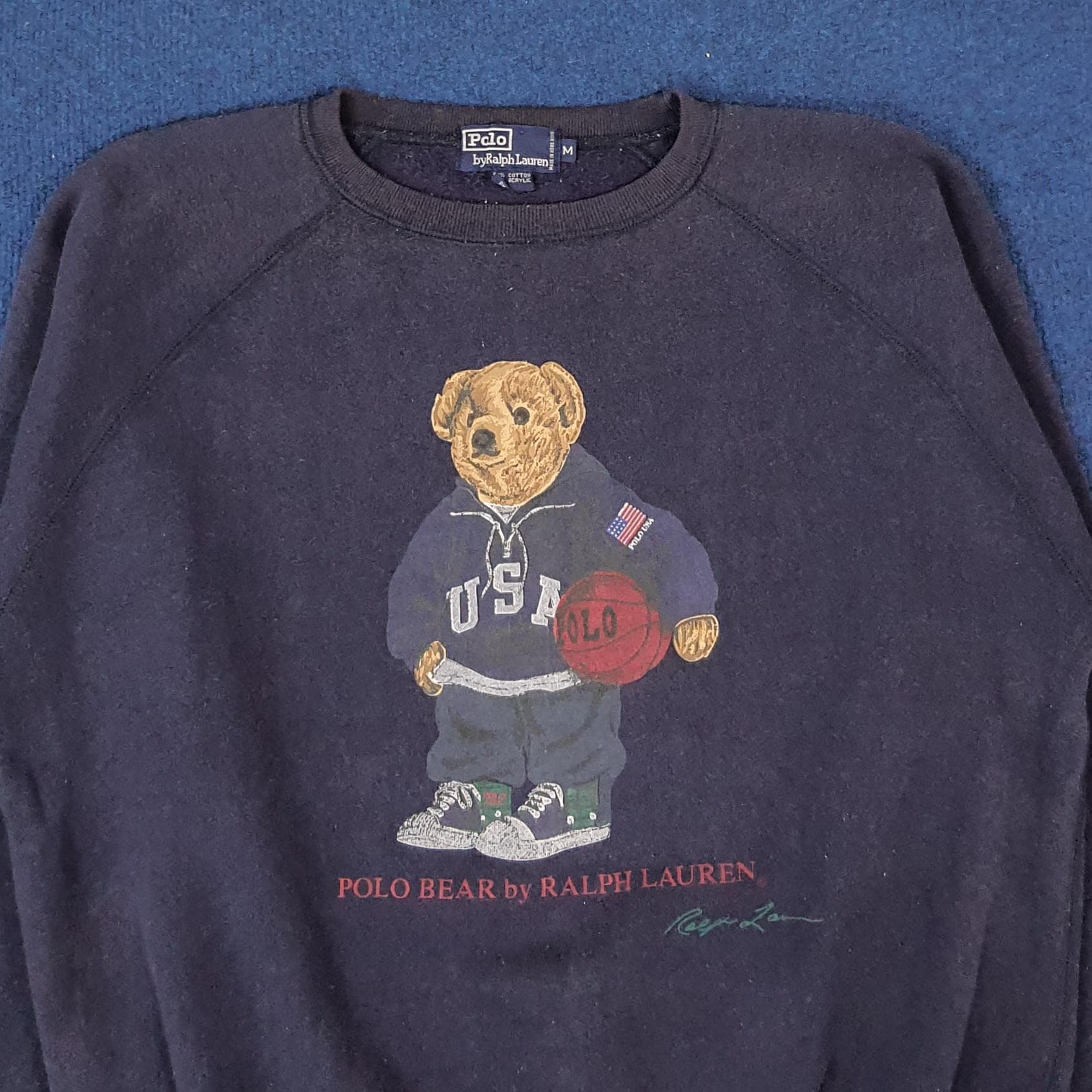 Vintage Polo Bear by Ralph Lauren Sweatshirt - Etsy