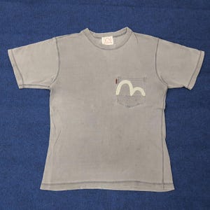 Vintage Evisu Japan Brand Pocket Tee