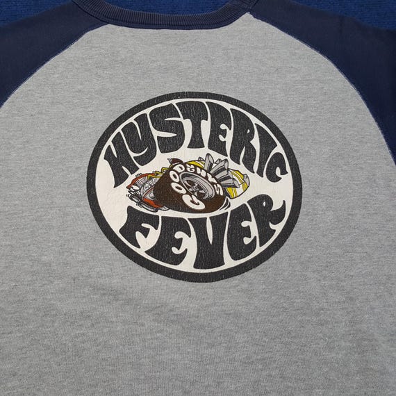 Vintage Hysteric Glamour Fever Raglan Japanese Brand T-shirt
