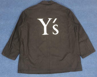 Vintage Y's by Yohji Yamamoto Japanese Brand Jacket