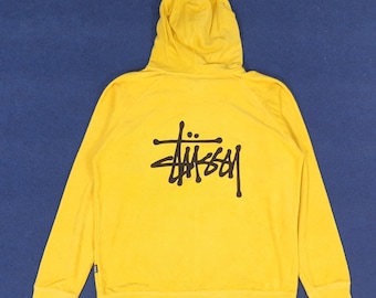 90s〜00s old stussy zip up sweat 90s Stüssy Tonal Arc Spellout zip up hoodie – HeresWear