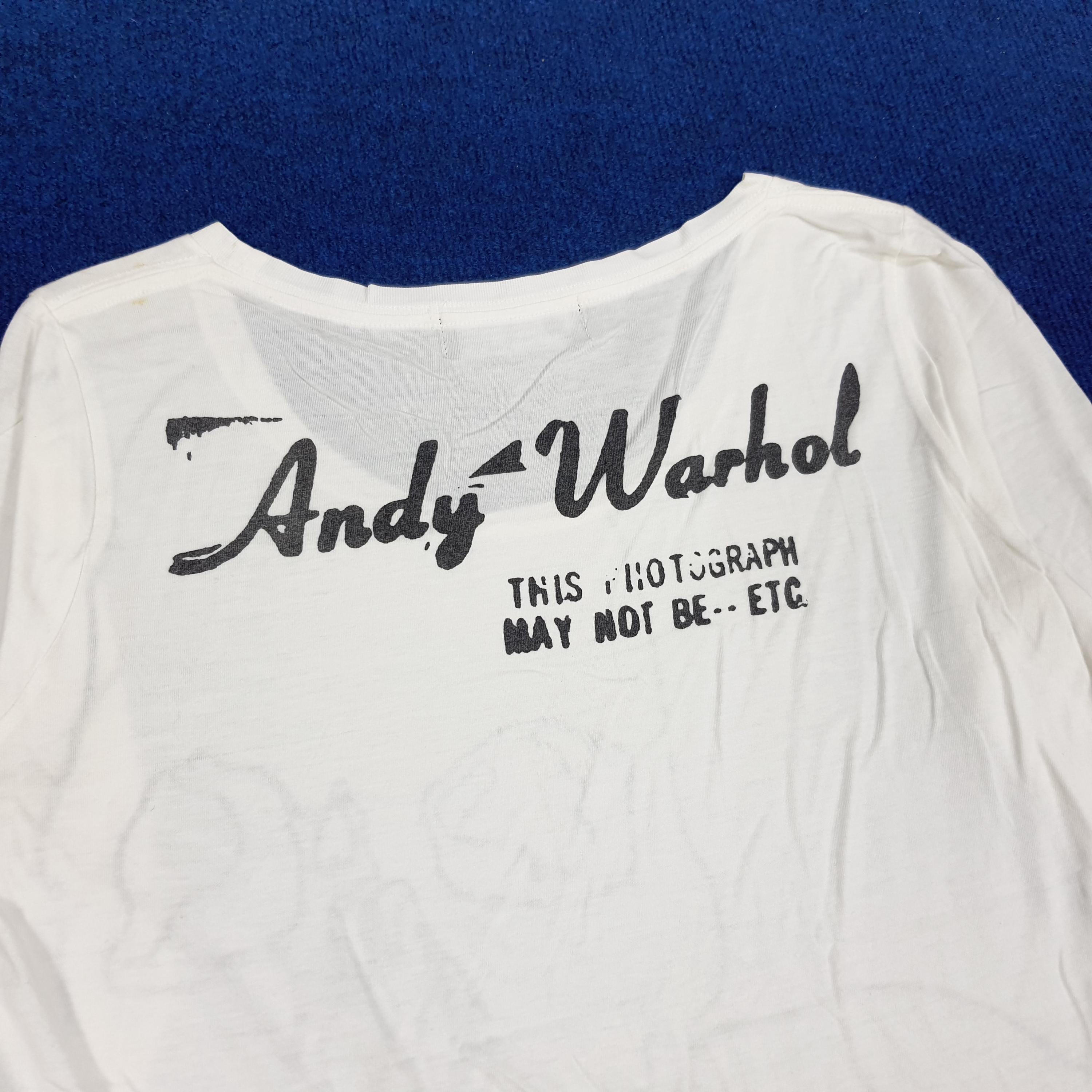 HYSTERIC GLAMOUR　ANDY WARHOL Tシャツ X3757 Hysteric Glamour Andy Warhol x Kaws 