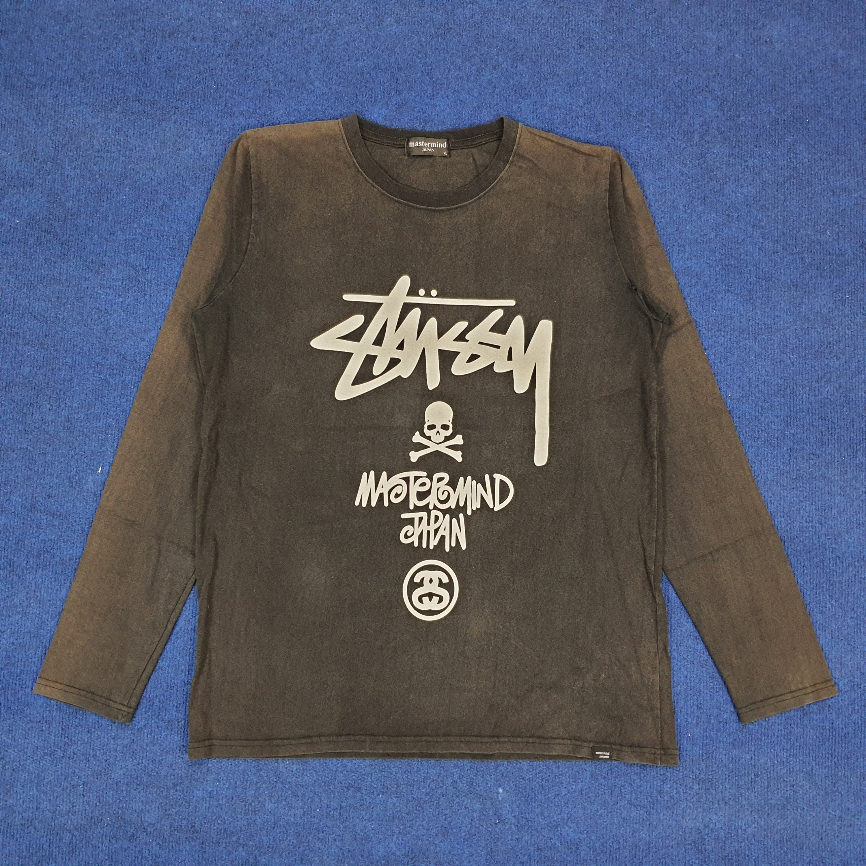 Vintage Mastermind X Stussy Streetwear Long Sleeve T-shirt