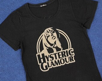 HYSTERIC GLAMOUR 半袖シャツ レディースFREE SIZE HYSTERIC GLAMOUR RAMONES T-shirt, size F, heather gray Women USED