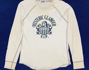 【HYSTERIC GLAMOUR】 used スウェット HYSTERIC GLAMOUR - SOUND EXPERIENCE スウェット / イエロー