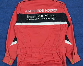 Vintage Mitsubishi RalliArt Japan Motorsports Coverall