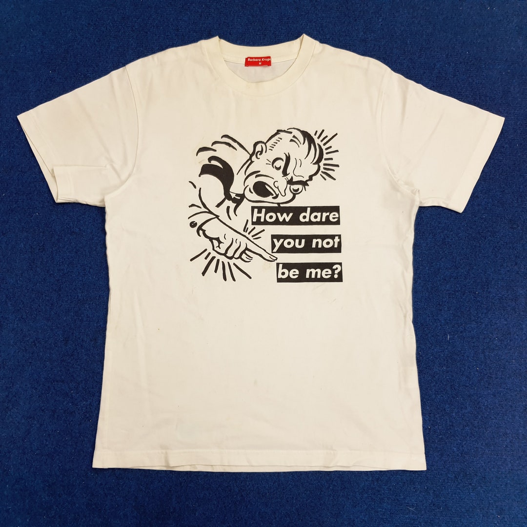 ヴィンテージ バーバラ クルーガー X ユニクロ スケート T シャツ