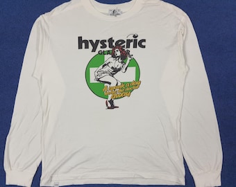 トップス HYSTERIC GLAMOUR Long sleeve T-shirt / L hysteric glamour long sleeve super soft size | Depop