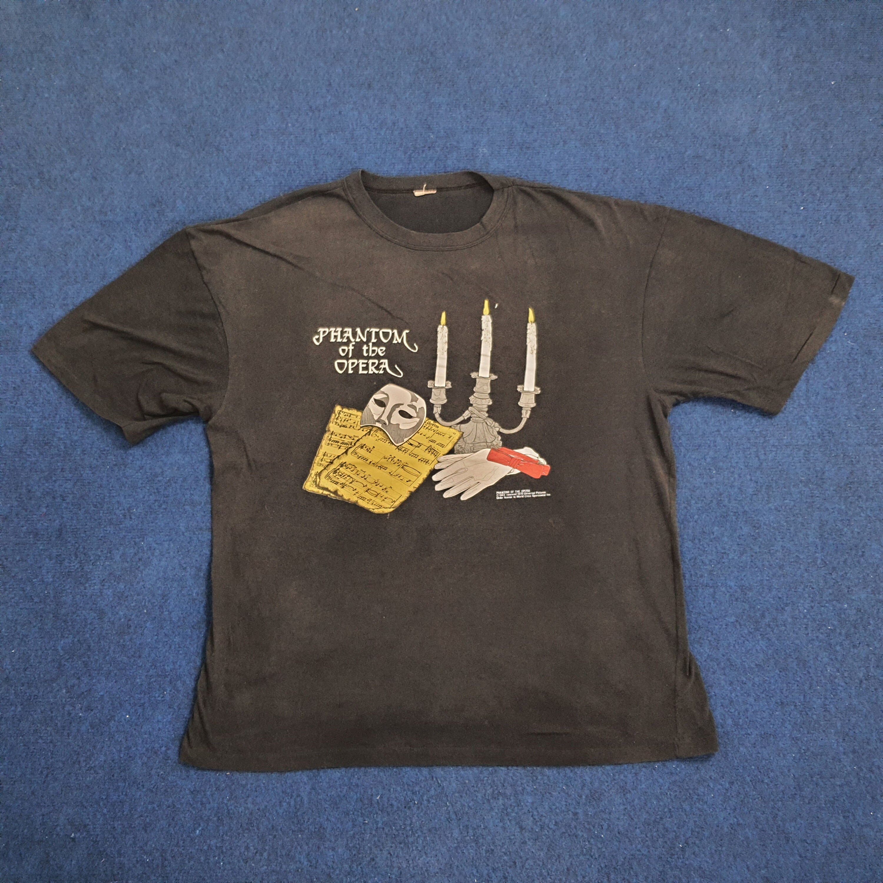 Vintage 80's Phantom of the Opera Theater T-shirt - Etsy