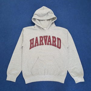 Vintage Harvard University Of America Spell Out Hoodies