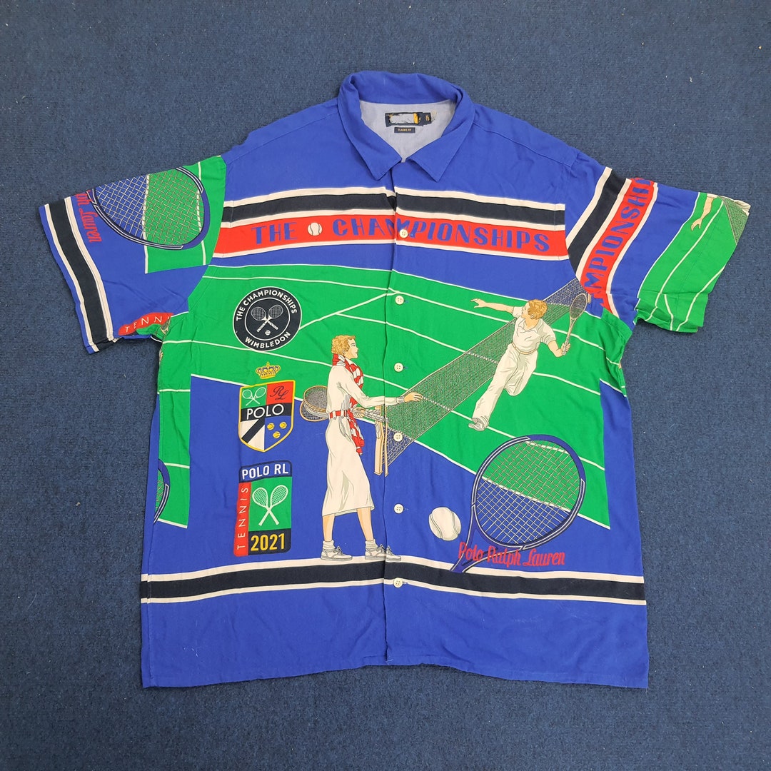 Vintage POLO Ralph Lauren Tennis the Championship Shirt - Etsy