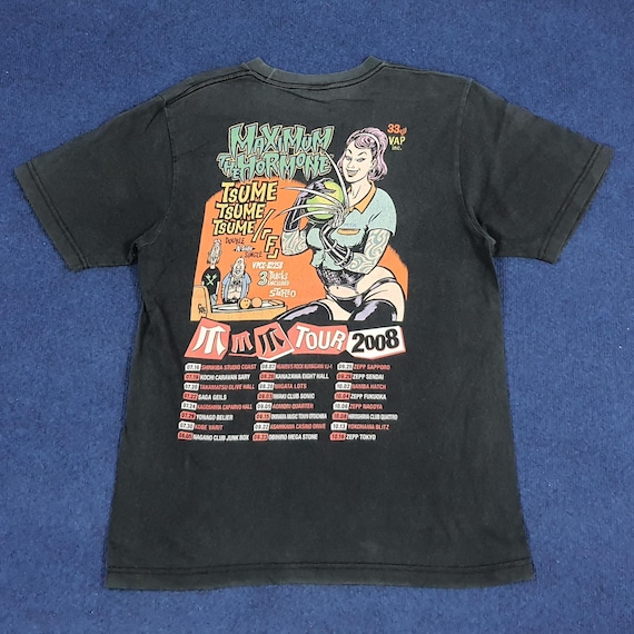 Vintage Maximum of Hormone Japan Rock Band Tour Tshirt - Etsy Vintage Maximum of Hormone Japan Rock Band Tour Tshirt - Etsy