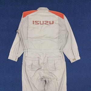 Vintage ISUZU Japan Motorsports Brand Racing Coverall