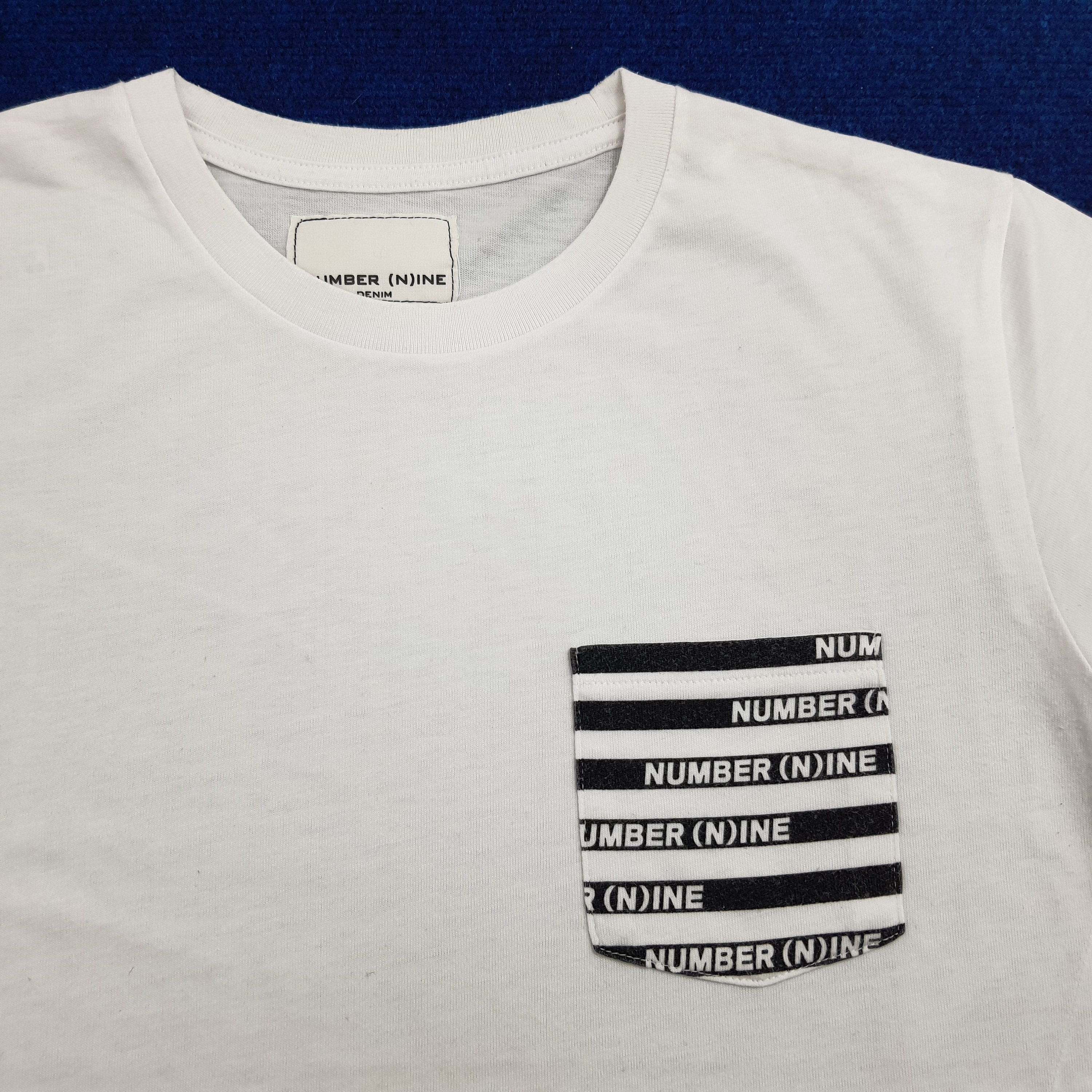 【90s激レア物】NOMO 貴重な青白バージョンネーム&ナンバーTシャツ 8.2。OPEN。18時迄。 90s NOMO Tシャツ。 溢れるバッタモン感