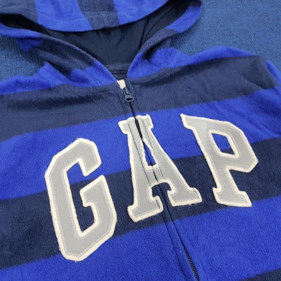 トップス GAP remake studs Parker hoodie old 90s Vintage GAP KIDS Striped Hoodie - Etsy