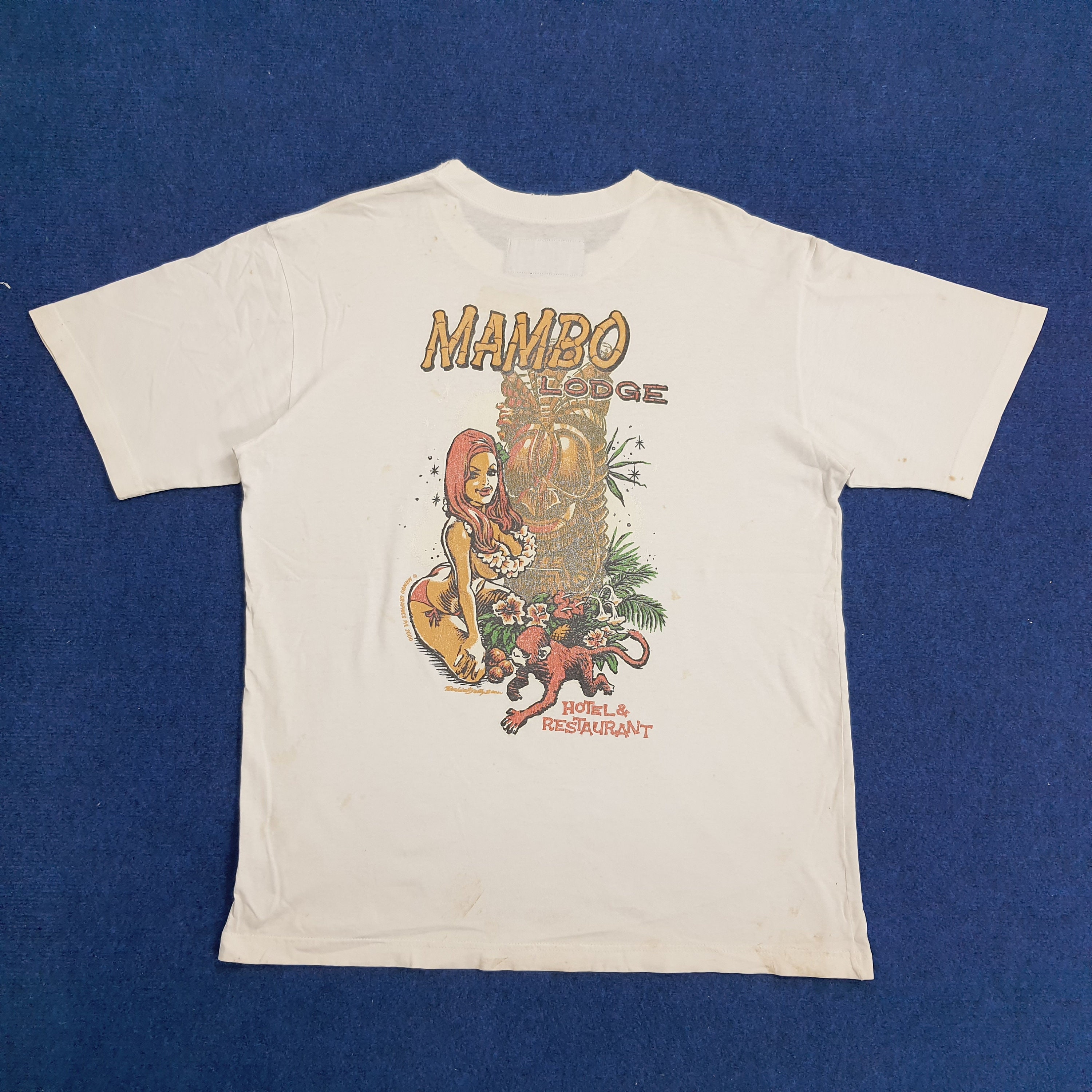 ヴィンテージ MAMBO アート サーフ ストリートウェア Tシャツ - Etsy 日本