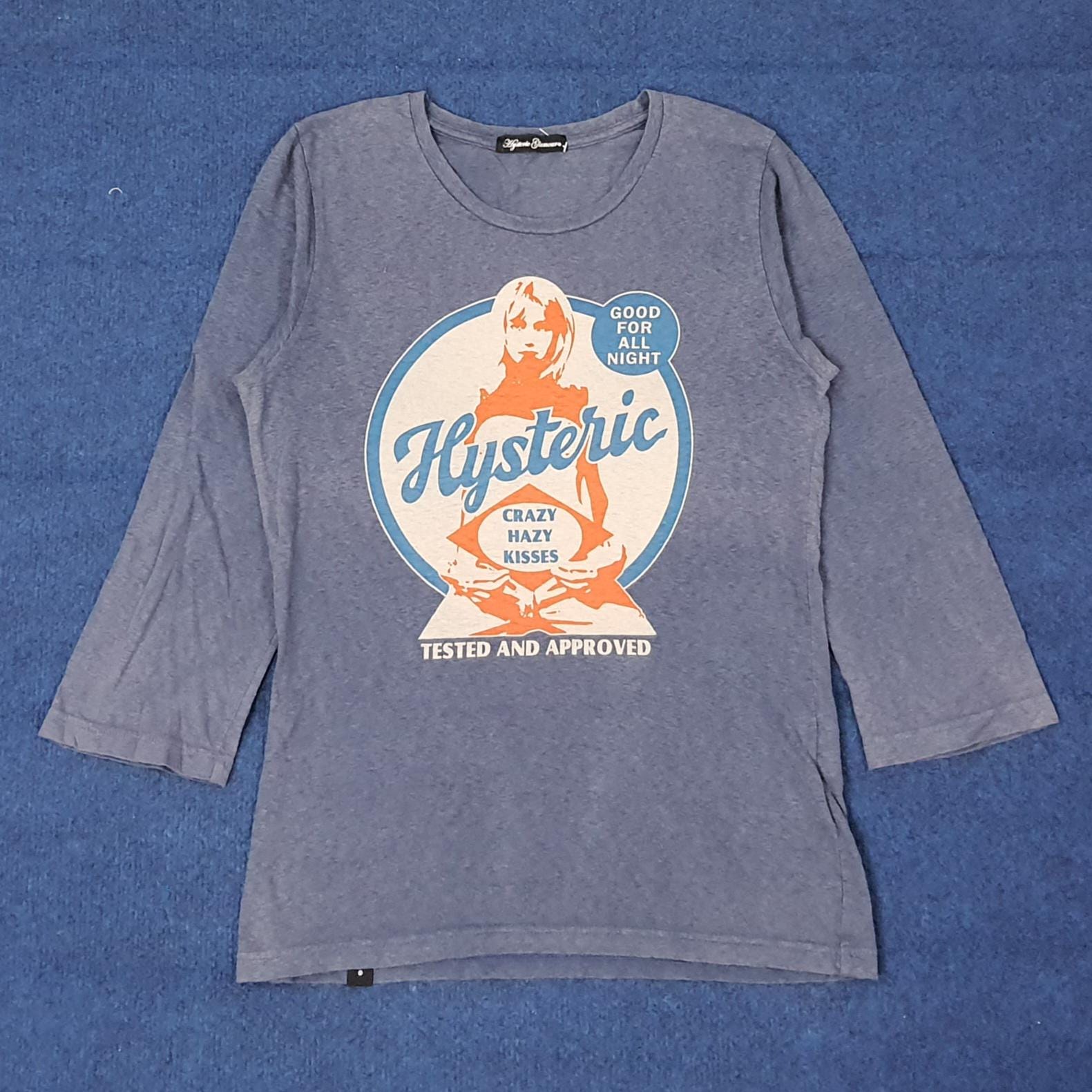 Y2K HYSTERIC GLAMOUR archive logo ロンT Hysteric Glamour Archive Longsleeve (opium, y2k, archive