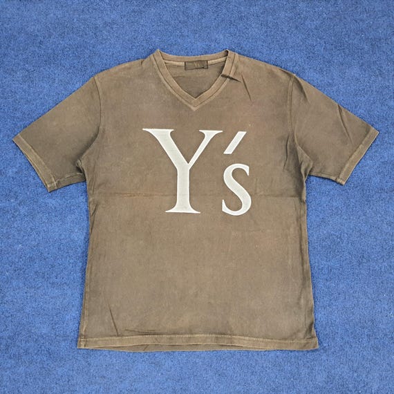 A/W2002 Y’s for men - V-Neck L/S Top Vintage Y's Yohji Yamamoto V Neck Japan Designer T-shirt - Etsy