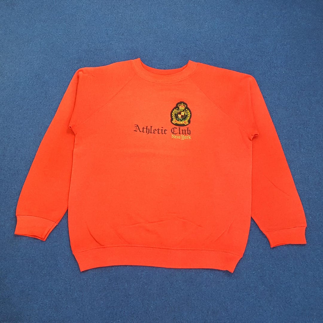 Vintage Athletic Club New York Sweatshirt - Etsy