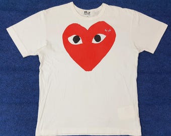 Vintage Comme Des Garcons PLAY Japan Tshirt