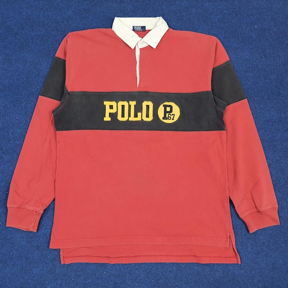 Vintage Polo by Ralph Lauren Long Sleeve Polo Shirt - Etsy