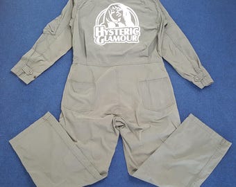 Vintage Hysteric Glamour Japanese Brand Coverall Jacket - Etsy