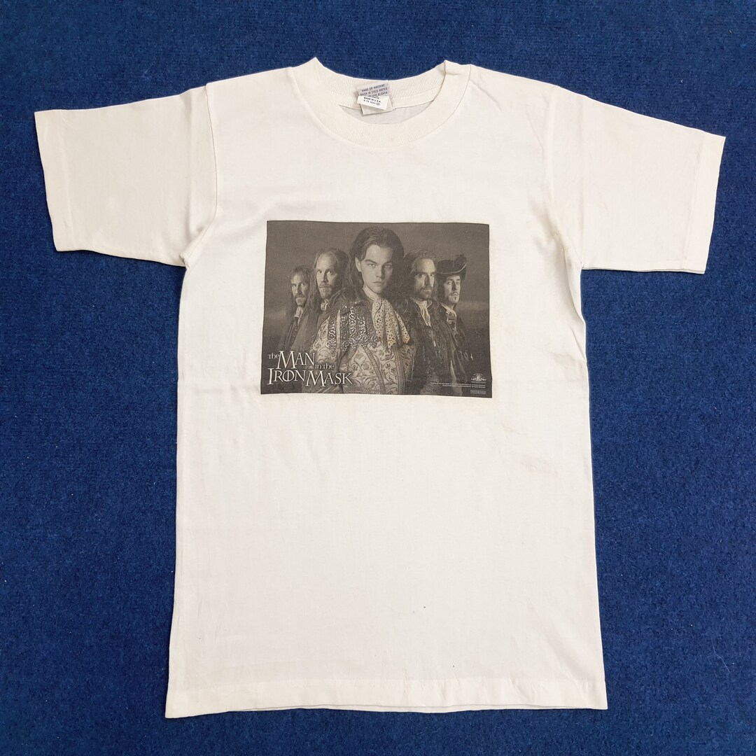The Man in the Iron Mask Tシャツ XL vintage Vintage 1998 the Man in the Iron Mask Movie Promo T Shirt