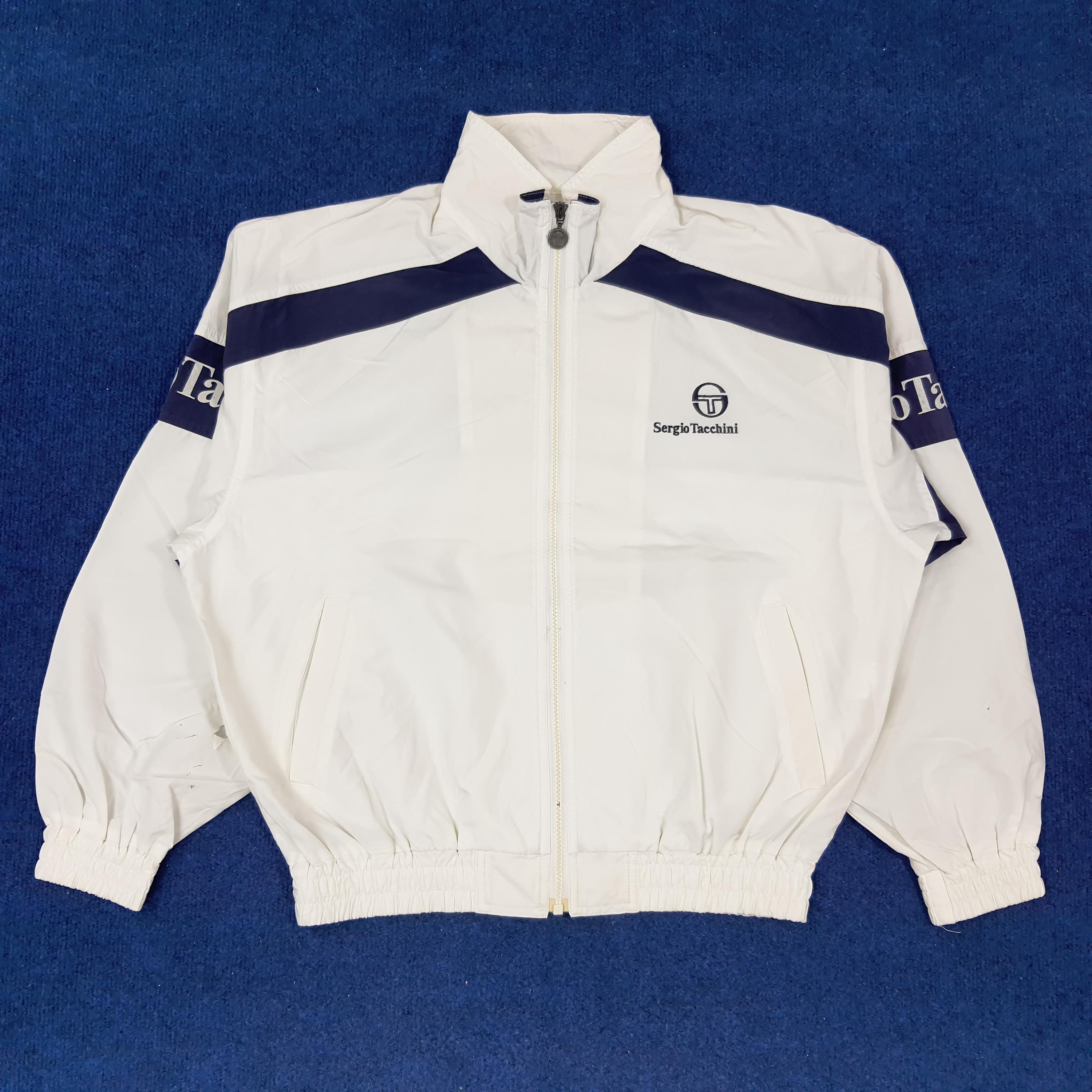 ウェア SERGIO TACCHINI VINTAGE TENNIS SWEATER Vintage Sergio Tacchini Sweatshirt Small Logo Jumper