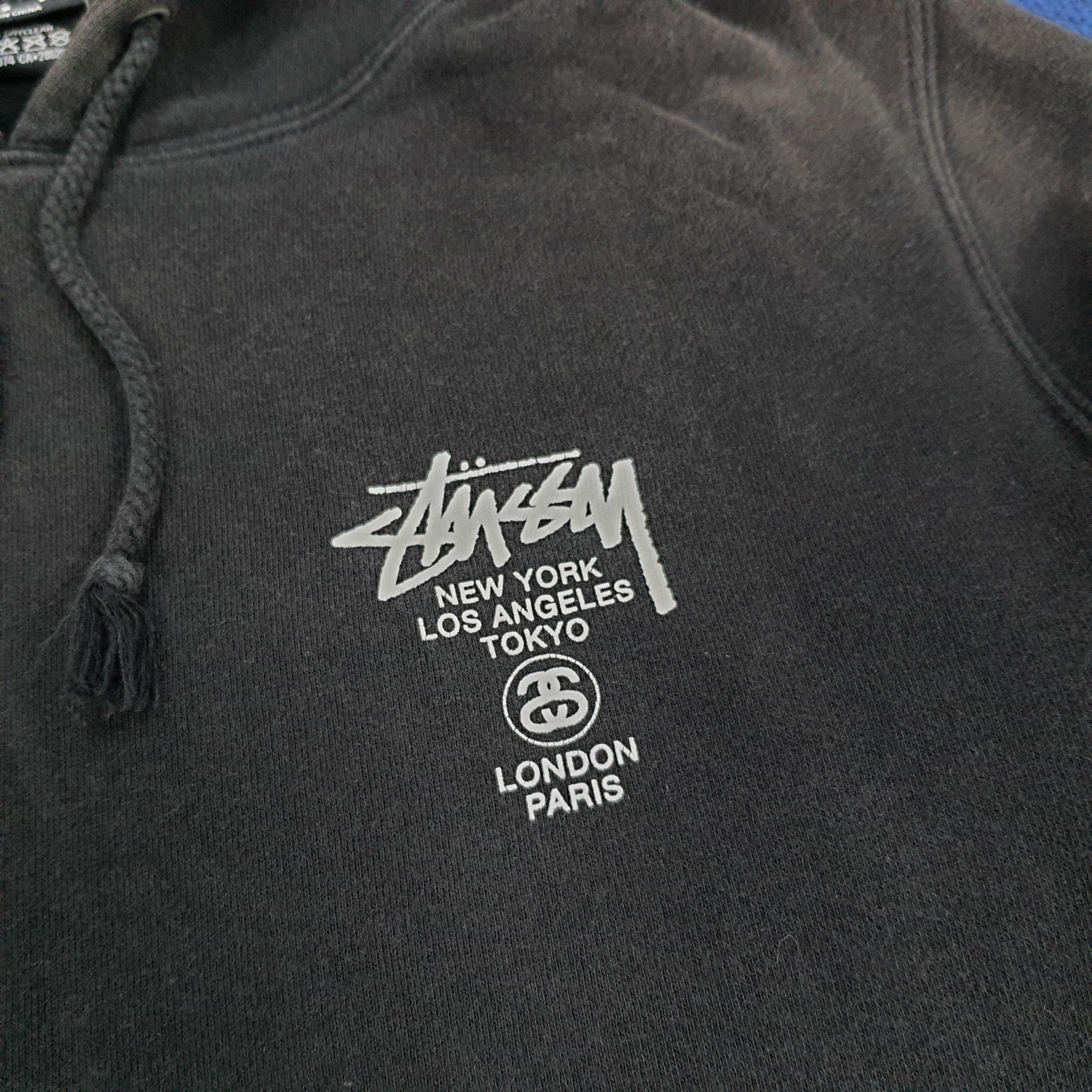 Vintage Stussy Bronx Compton Santa Ana World Tour Hoodie - Etsy