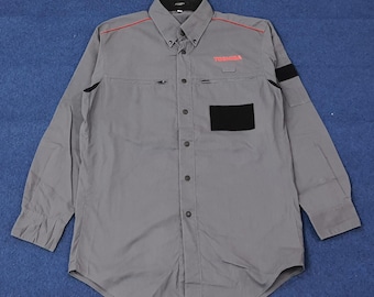 ヴィンテージ 東芝ジャパンテックブランド ワークシャツ