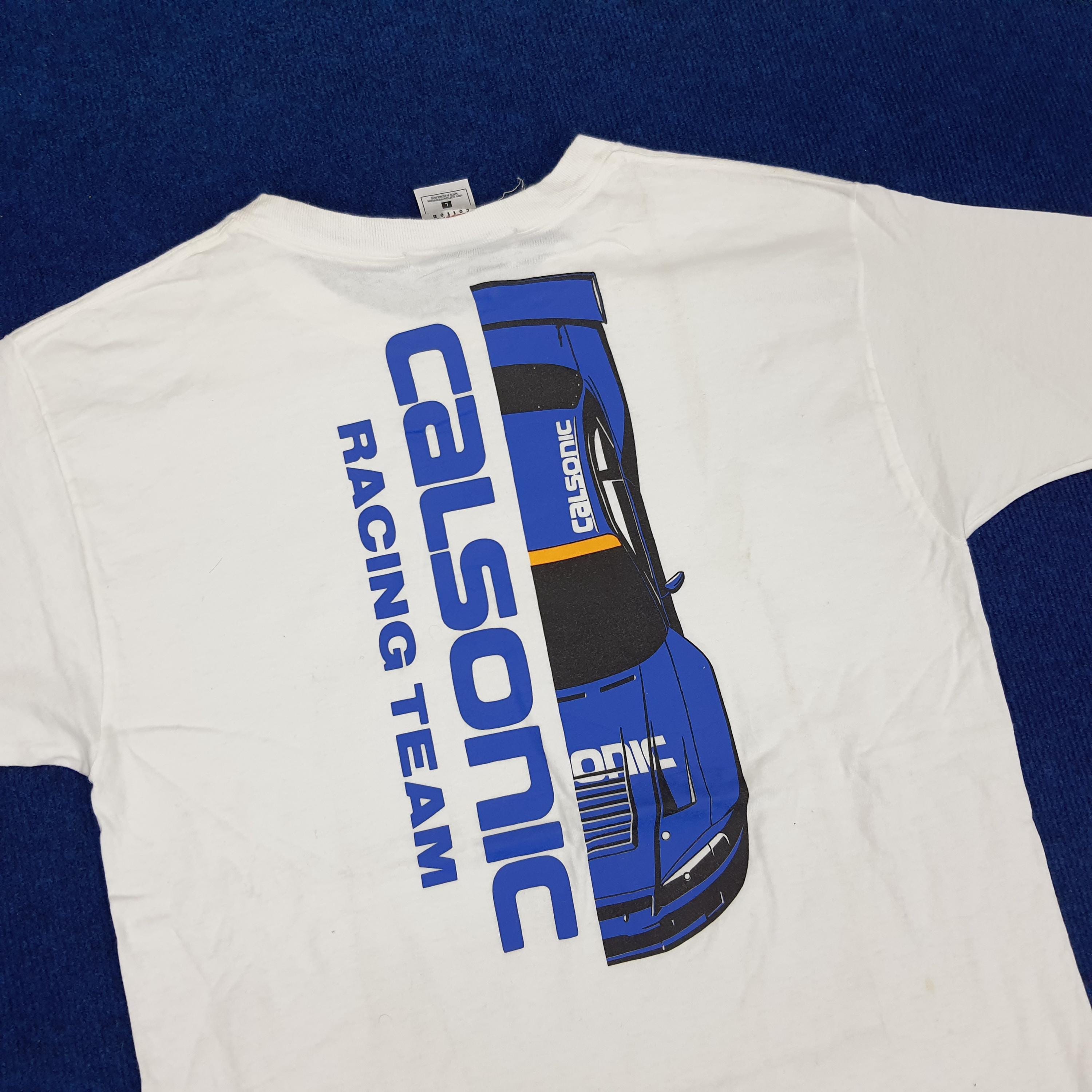 Vintage Calsonic Racing Team Japanese Brand T-shirt - Etsy