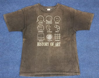 Vintage History of Art Tshirt - Etsy