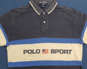 Vintage POLO SPORT by Ralph Lauren Polo Shirt - Etsy