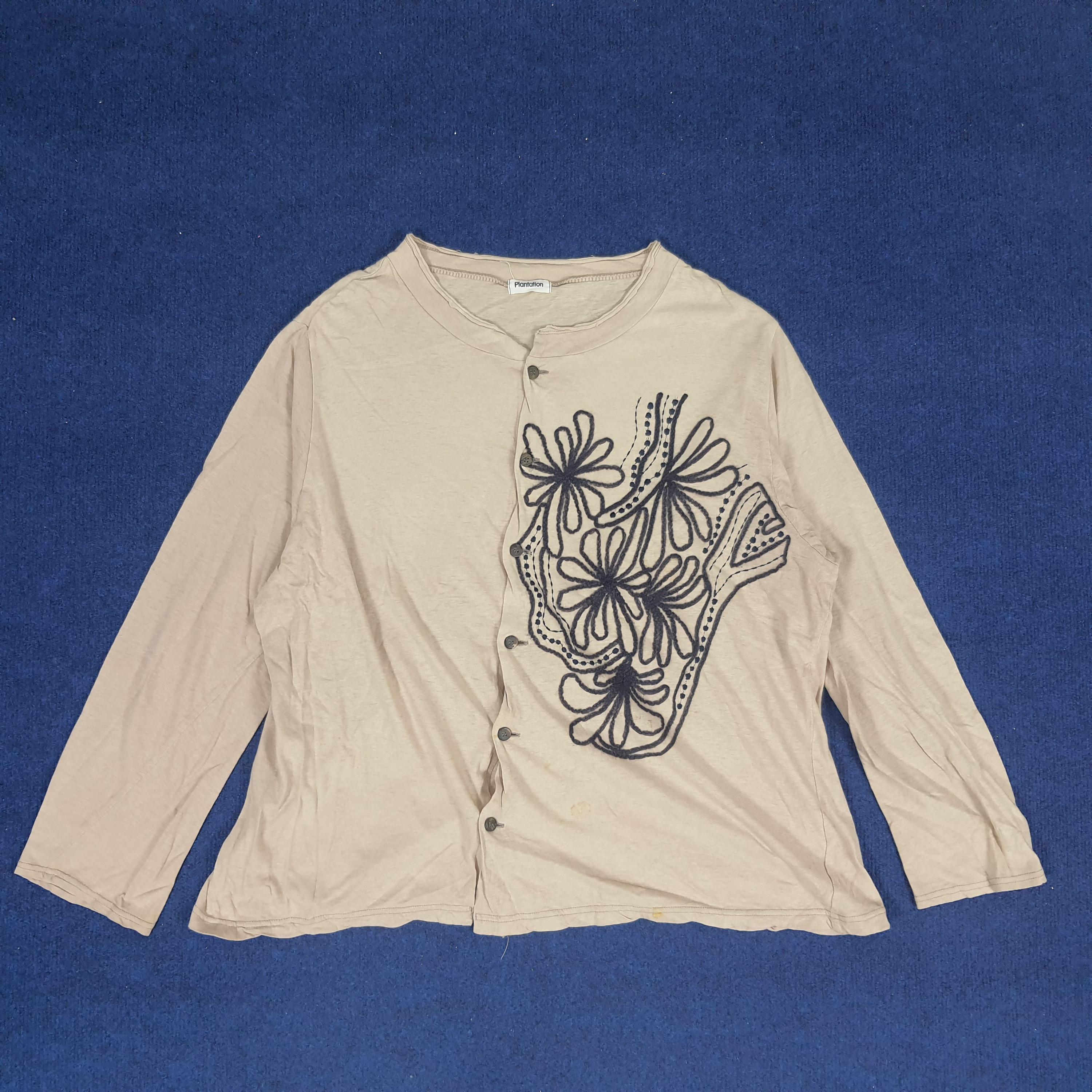 イッセイミヤケ（plantation）シャツ Vintage Plantation by