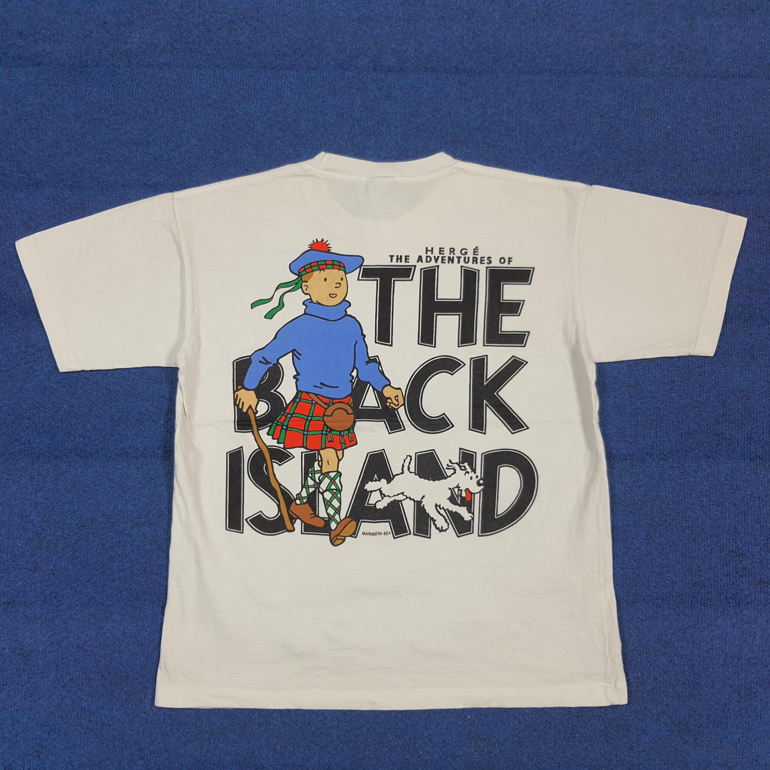 OLD UNIQLO TINTIN DESTINATION MOON Tシャツ - shirt Adventures A 