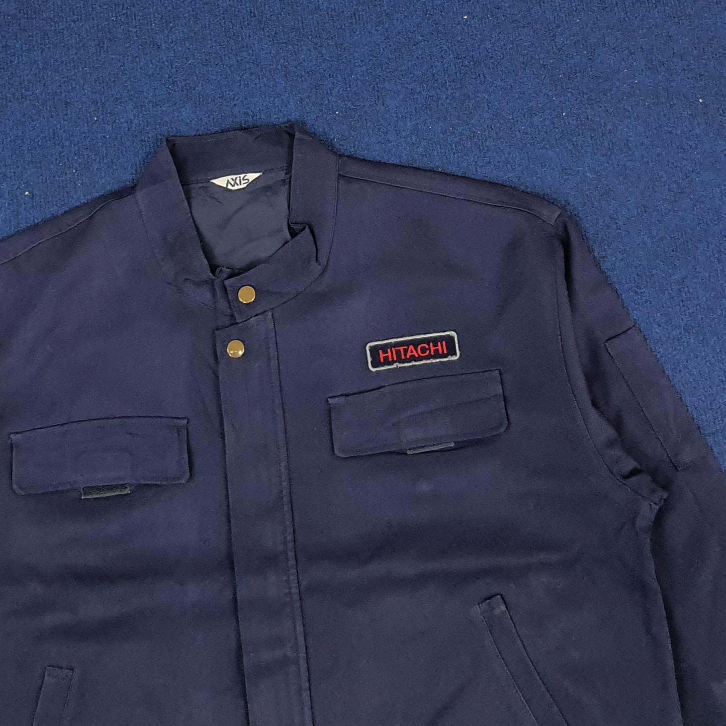 ジャケット・アウター 60s 70s CORPORATE STAFF WORK JACKET Vintage HITACHI Staff Japanese Brand Workwear Jacket - Etsy