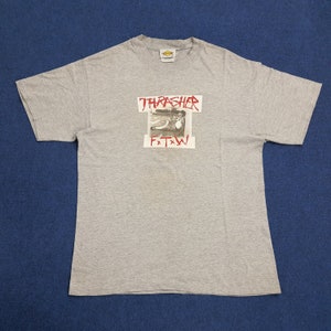 Vintage THRASHER Skateboard Streetwear Style Vintage T-shirt