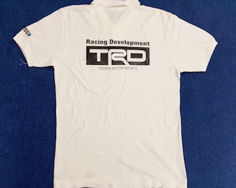 Vintage TRD Toyota Motor Sports Custom Logo Poloshirt