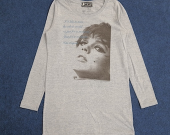 Camiseta de manga larga para mujer de Andy Warhol vintage de Hysteric Glamour