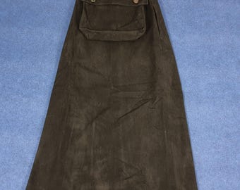 Vintage Y&#39;s by Yohji Yamamoto Wool Skirts With Pouch Pocket