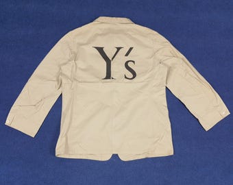 Vintage Y's Yohji Yamamoto Custom Logo Jacket